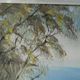 Oil painting of framed seascape, signed A F Singer, dated 67.