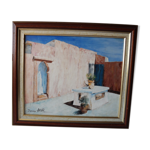 Huile sur toile