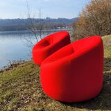Pierre Paulin for Ligne-Roset Pumpkin armchairs