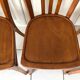 4 chaises bistrot années 50 type Baumann