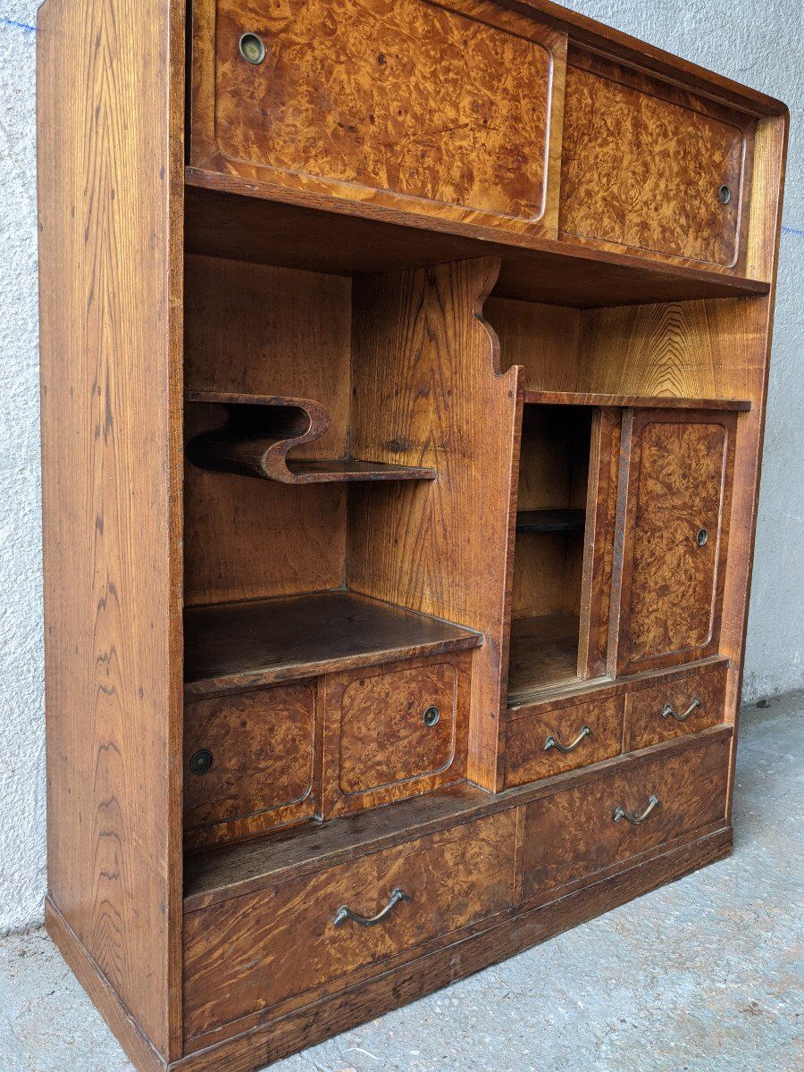 Meuble à thé japon art deco 1920-40