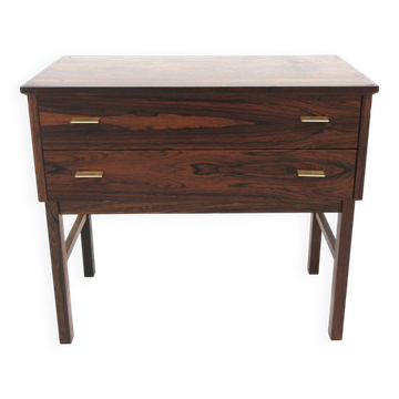 Scandinavian rosewood chest of drawers, Sweden, 1960