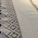Old furniture top embroidery with spindle