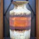Large West Germany ceramic vase 297-41, scheurich Keramik, decorative vase, floor vase, flower pot