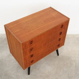 Commode en teck, design danois, années 1970, production: Danemark