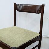 Set of 6 green Scandinavian chairs