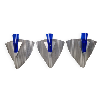 Trybeca Sconces by Ingo Maurer for Design M, Germany, Set of 3
