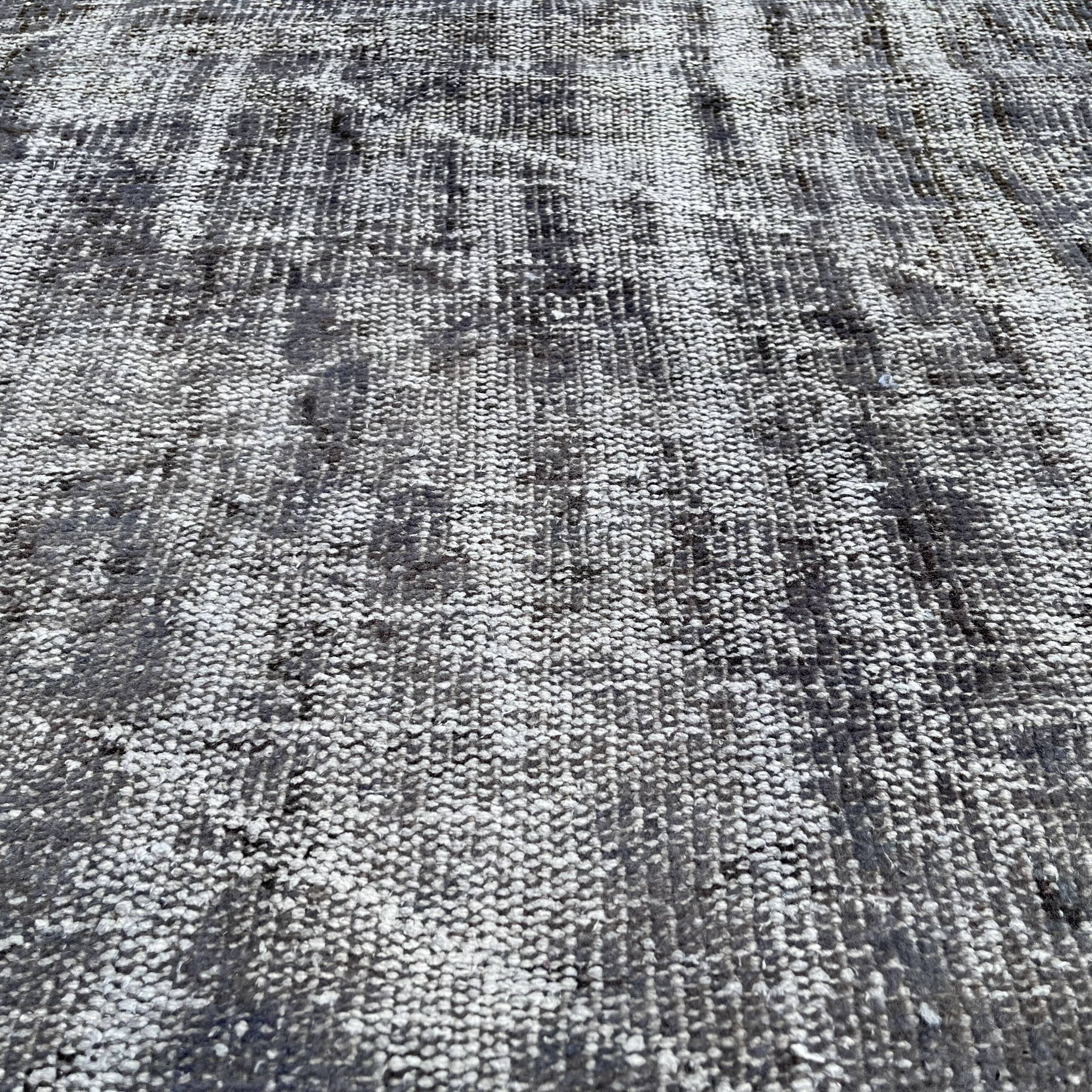 Vintage distressed turkish rug , 203 x 103 cm