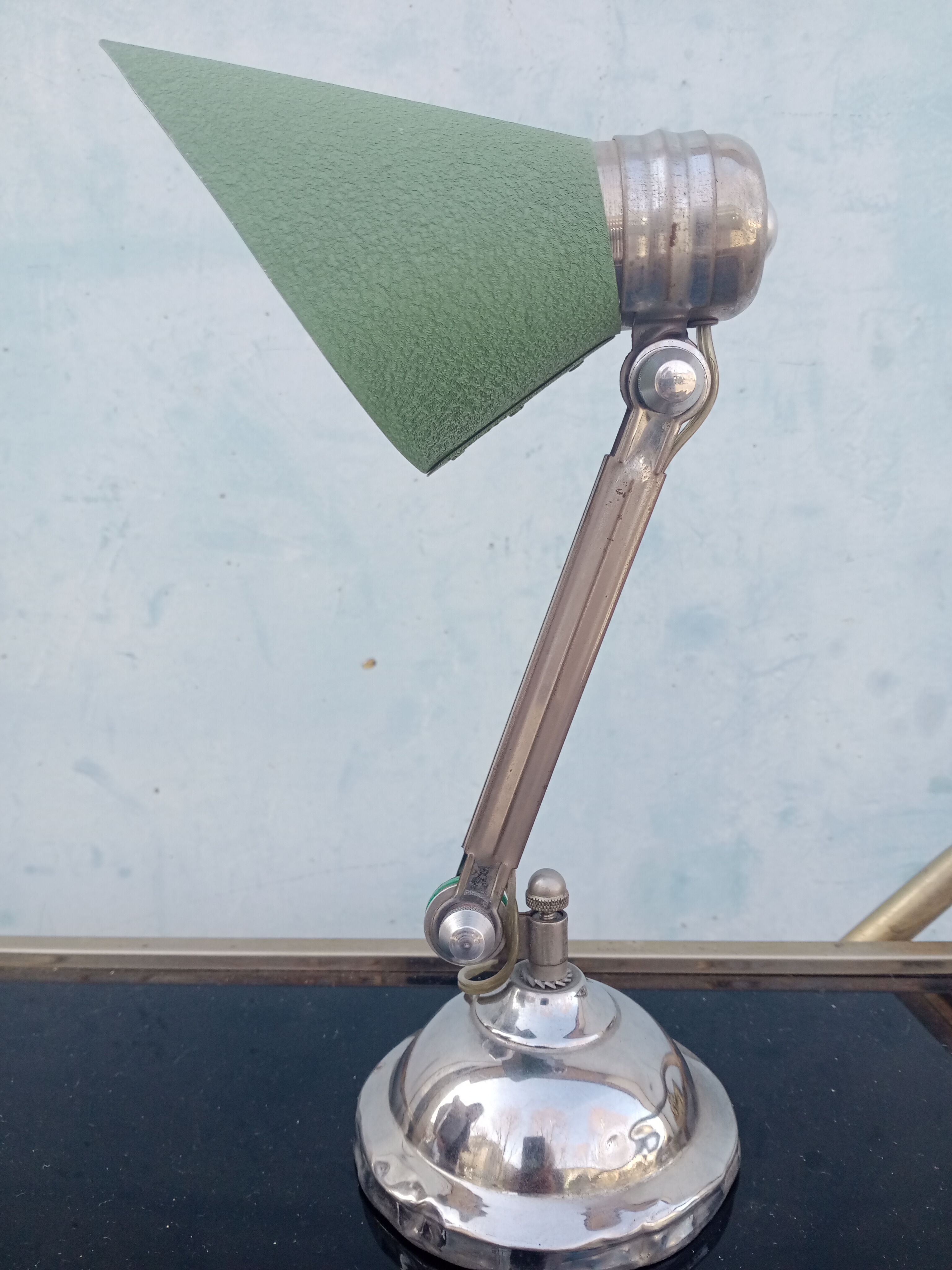 Art deco bedside lamp