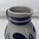 Handmade glazed stoneware pitcher with Handarbeit inscription