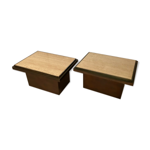 paire de tables d’appoint
