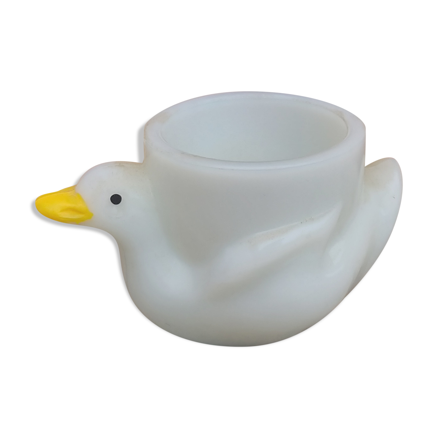 Coquetier vintage opalex forme canard