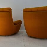 Pair of Mid Century Vintage Atlantis Armchairs, 1960s