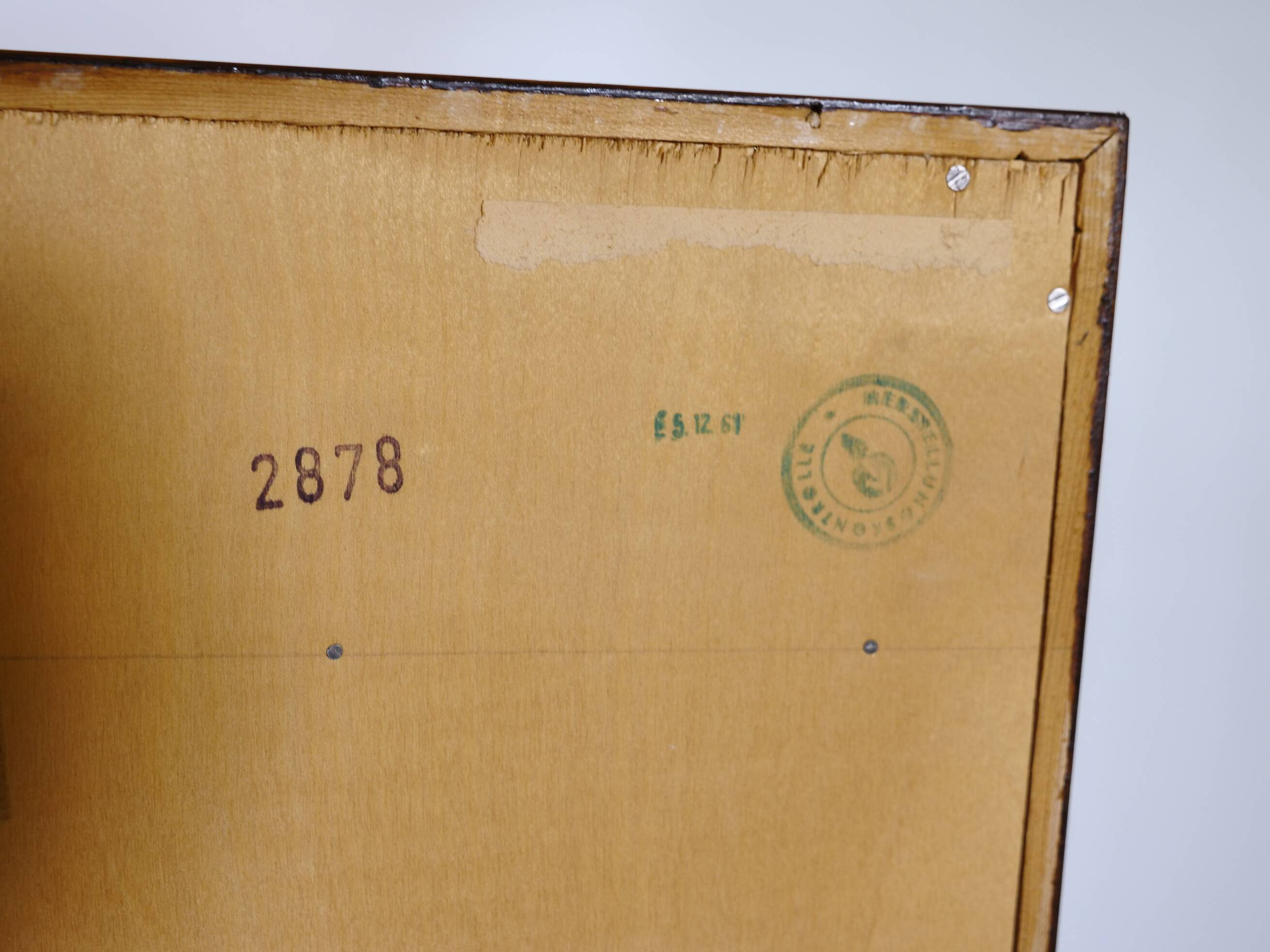 Cabinet de bar des années 60 en teck.