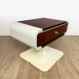 Christian Adam Space Age Bedside Table, 70s