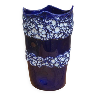 Blue vase