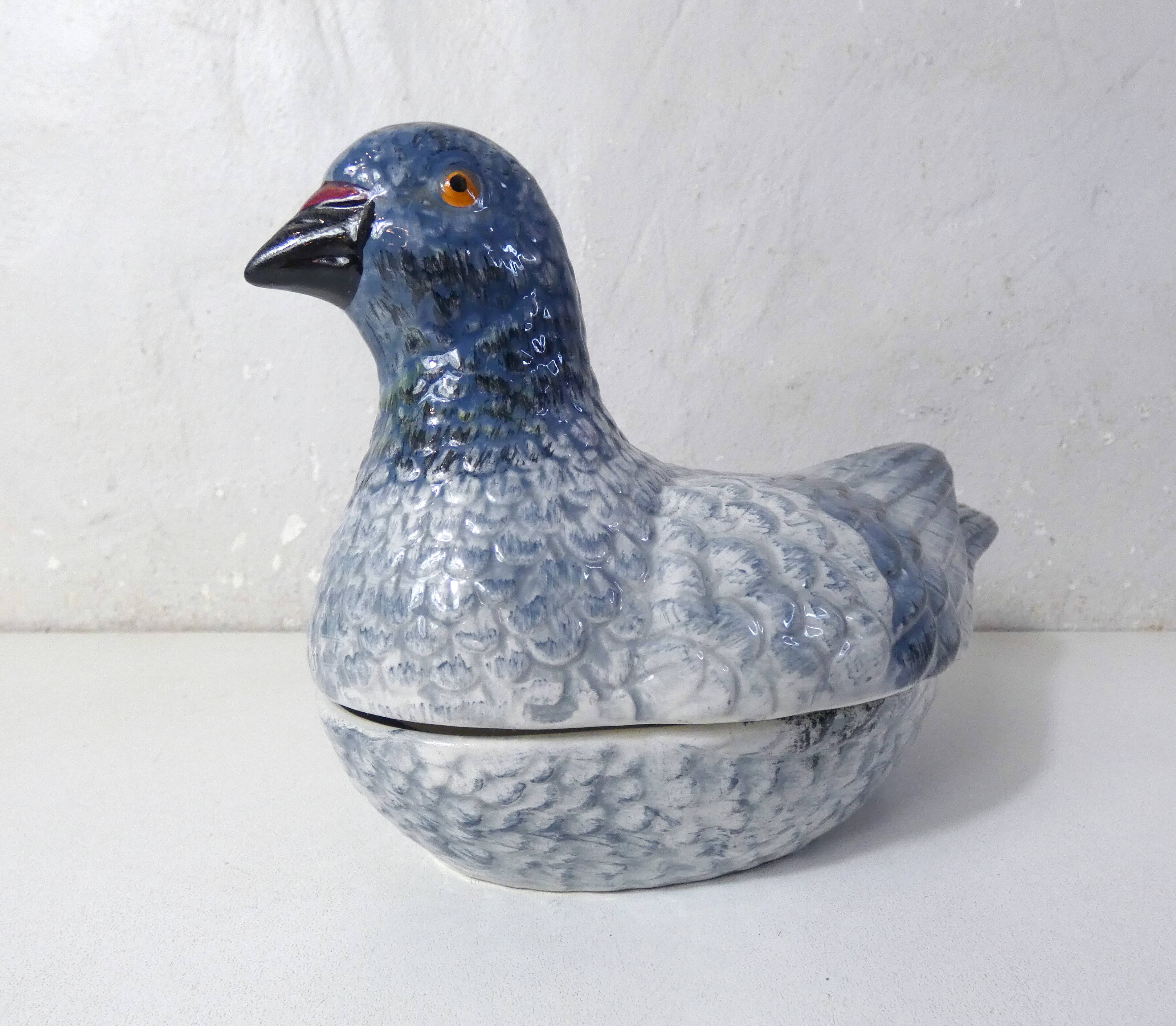 pigeon terrine with earthenware sauce, signed Michel Caugant
