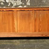 1900 bed in pitch pine 193 x 120