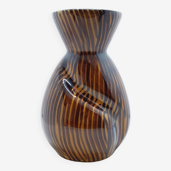 Sarreguemines Vase abstrait Domino