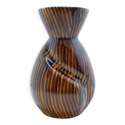 Vase abstrait Domino de Sarreguemines