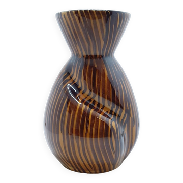 Vase abstrait Domino de Sarreguemines