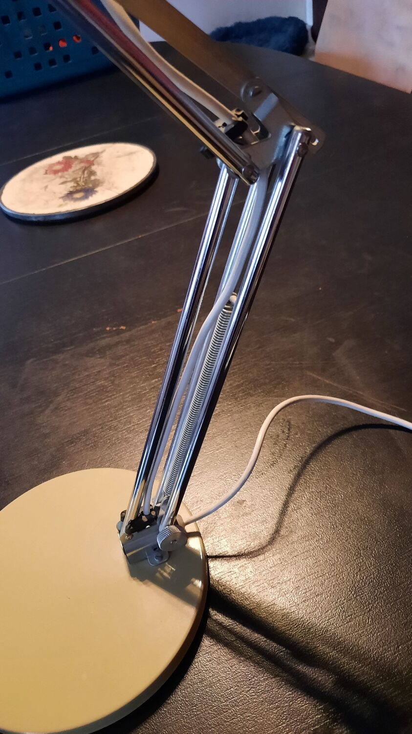 Industrial desk lamp