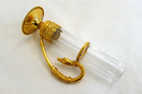 Vase soliflore Col de cygne style Empire