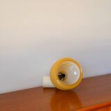 Pair of opaline pendants, Bubble, Beige, 1960