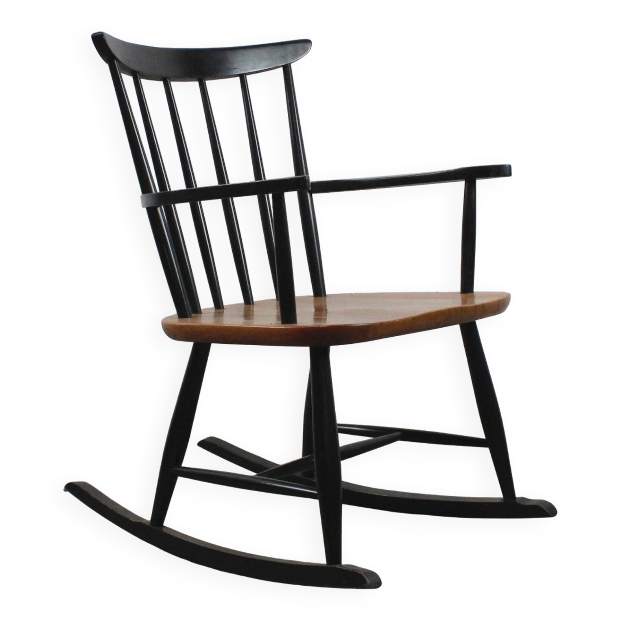 Rocking-chair vintage style scandinave
