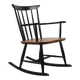 Rocking-chair vintage style scandinave