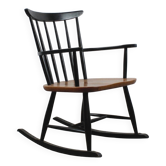 Rocking-chair vintage style scandinave