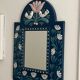 Scandinavian mirror 28x38cm