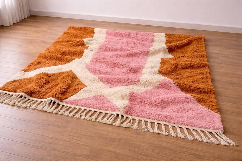 Authentic handmade Berber rug 150/250 cm