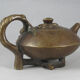 Old chinese bronze teapot