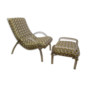 Chaise longue en plexiglas 1980