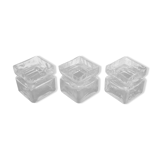 Series of 3 vintage glass vases, H Tynell 1960