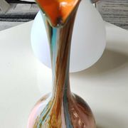 Blown Art/opaline glass vase, Murano, Italy, 1970