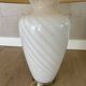 Lampe de table vintage design en verre de Murano
