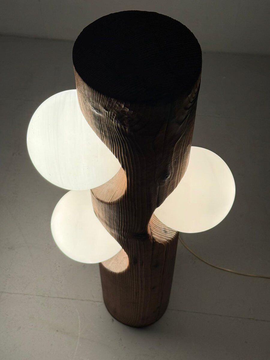 Floor lamp by Temde Leuchten, Switzerland, 1960s