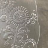 Vintage Swedish glass plate Doran by Goran Warff for Kosta Boda