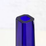 Set of 3 VEB glass vases