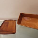 Vintage ceramic butter maker Saint Clément, France, 70s