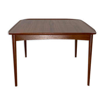 Table basse danoise en teck du milieu du siècle par Mobelintarsia dans les années 1960