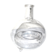 Old blown glass gob bottle