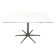 Mid-Century Modern Danish Minimalist Table by Piet Hein, Bruno Mathsson, Arne Jacobsen for Fritz Hansen, 1980s, 1984
