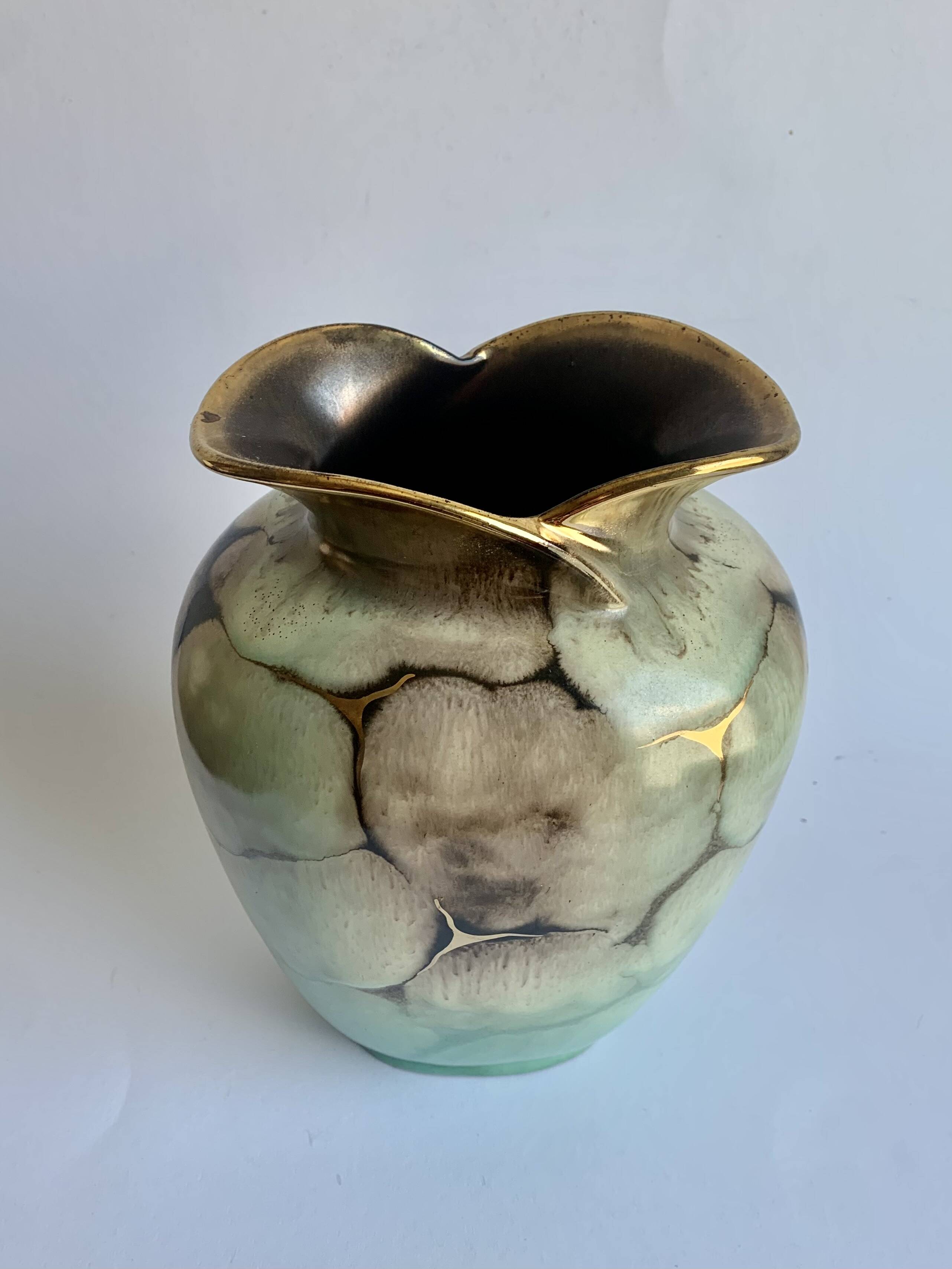 Vintage West Germany Ceramic Vase