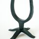 Large double wrought iron candle holder, Brutalist, 1970 - 39 X 21 cm