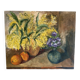 Oil on canvas still life "The Mimosa"