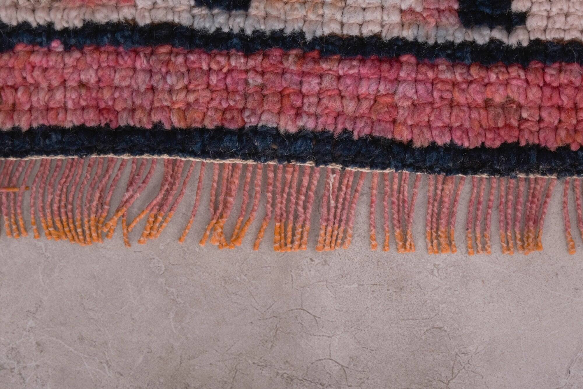 Vintage Turkish hallway rug 97x305 cm
