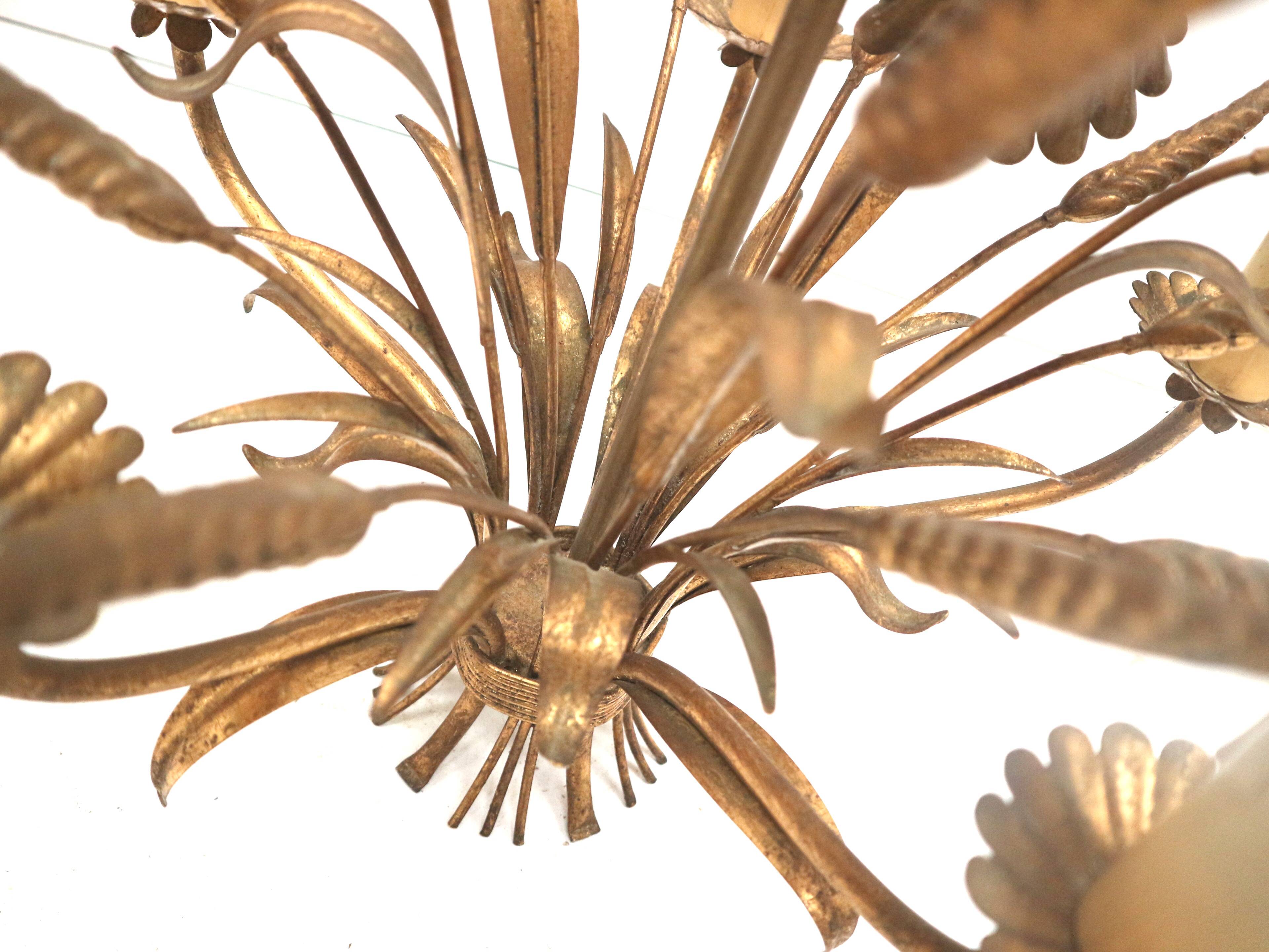 Hollywood Regency hanging lamp by Hans Kögl made in the 1960s